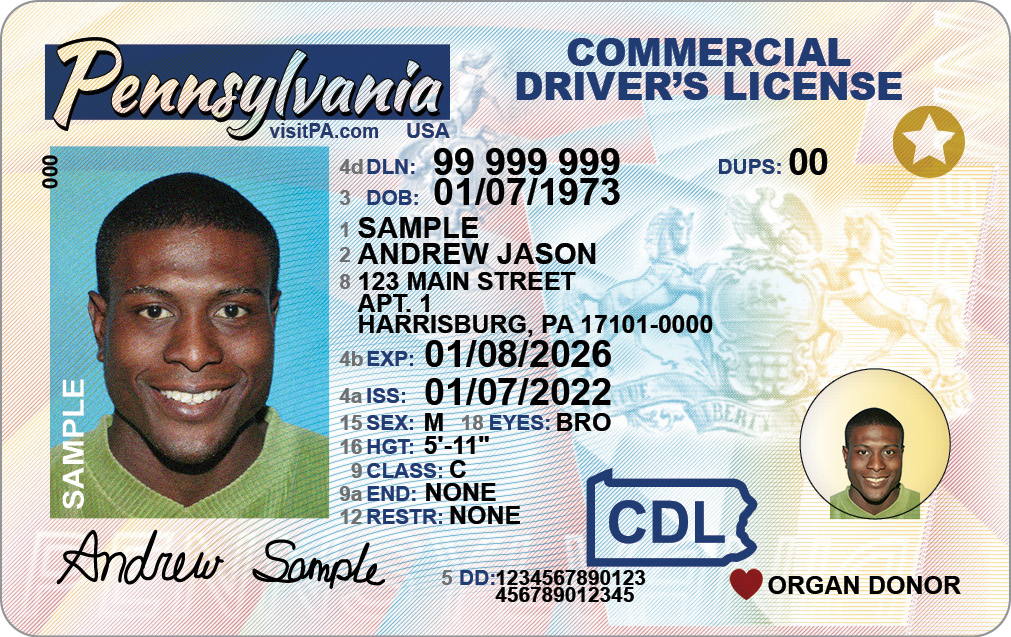 forms needed for pa real id